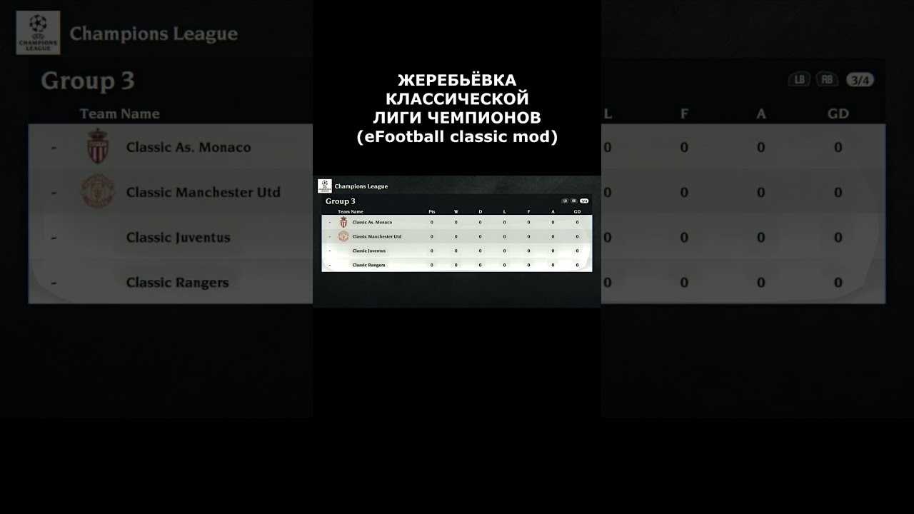 eFootball Classic Champions League 