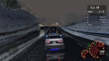 NFS Underground 2 Winter Edition | Part 12 | Hard Difficulty | Manual Transmission | Corolla GT-S