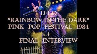 Dio - 1984 - &quot;Rainbow In The Dark&quot; + Final Interview  - (Audio)