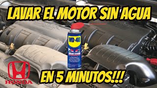 HOW TO WASH THE ENGINE WITHOUT WATER IN 5 MINUTES!!! (ENGLISH SUBTITLES AVAILABLE)