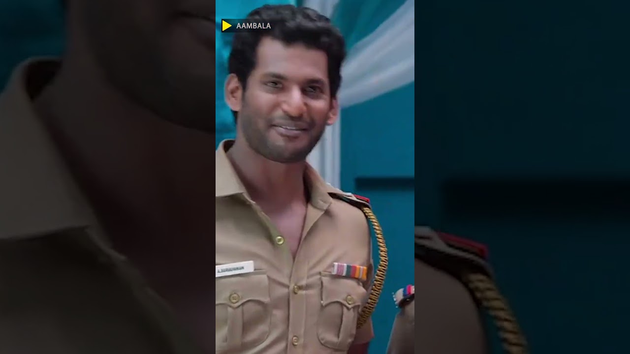 என்ன இவரு இப்படி பேசுறாரு? 😮  #Ambala #Vishal #Hansika #ktvshorts