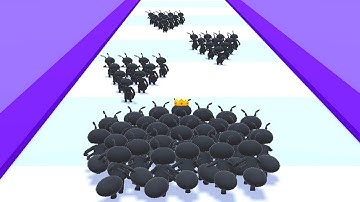 Tiny Run 3D- iOS Gameplay Walkthrough of all levels | New Update All Levels |bjbjbj