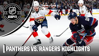 Florida Panthers vs. New York Rangers | Full Game Highlights | NHL on ESPN