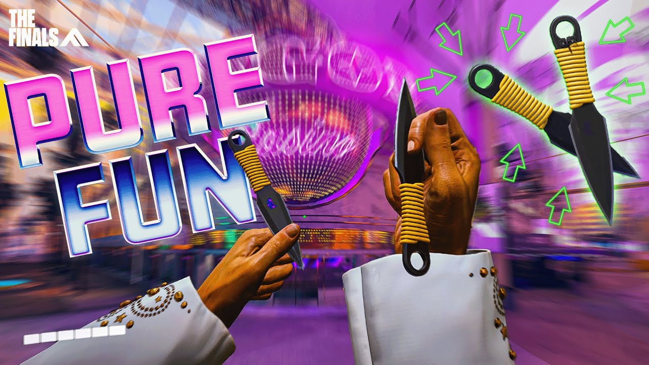 The Finals has the best throwing knives Experience YouTube