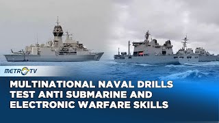 Allied Navies Hold Joint Drills in South China Sea