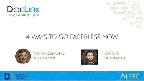 4 Ways to Go Paperless NOW – DocLink for Sage 300