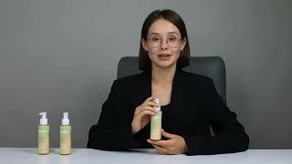Гидрофильное успокаивающее масло для лица для жирной и проблемной кожи с миндальной кислотой