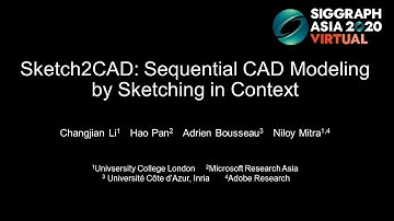 Sketch2CAD: Sequential CAD Modeling by Sketching in Context
