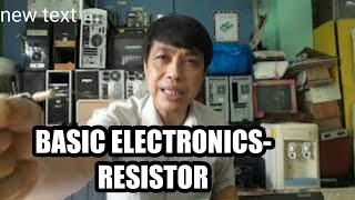 BASIC ELECTRONICS-RESISTOR