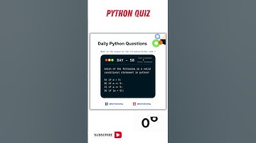 Python Coding Challenge Day - 50 | What is the output of the following Python Code?  #python #quiz