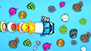 SNAKE IO🐍 GIANT SNAKE IO vS 💀 MONSTER  SUPER OISHII EPIC SNAKE IO 🐍 BEST / FUNNY GAMEPLAY ! screenshot 5