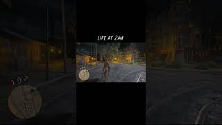 Life at 2AM 🌙 | Red Dead Redemption 2 Cinematic Gameplay #viral #reach