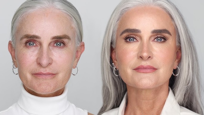 60 AND FABULOUS! AGELESS MAKEUP | Hindash - YouTube