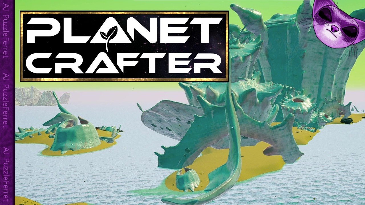 Остров огромных раковин! - Planet Crafter Aqualis, эпизод 10