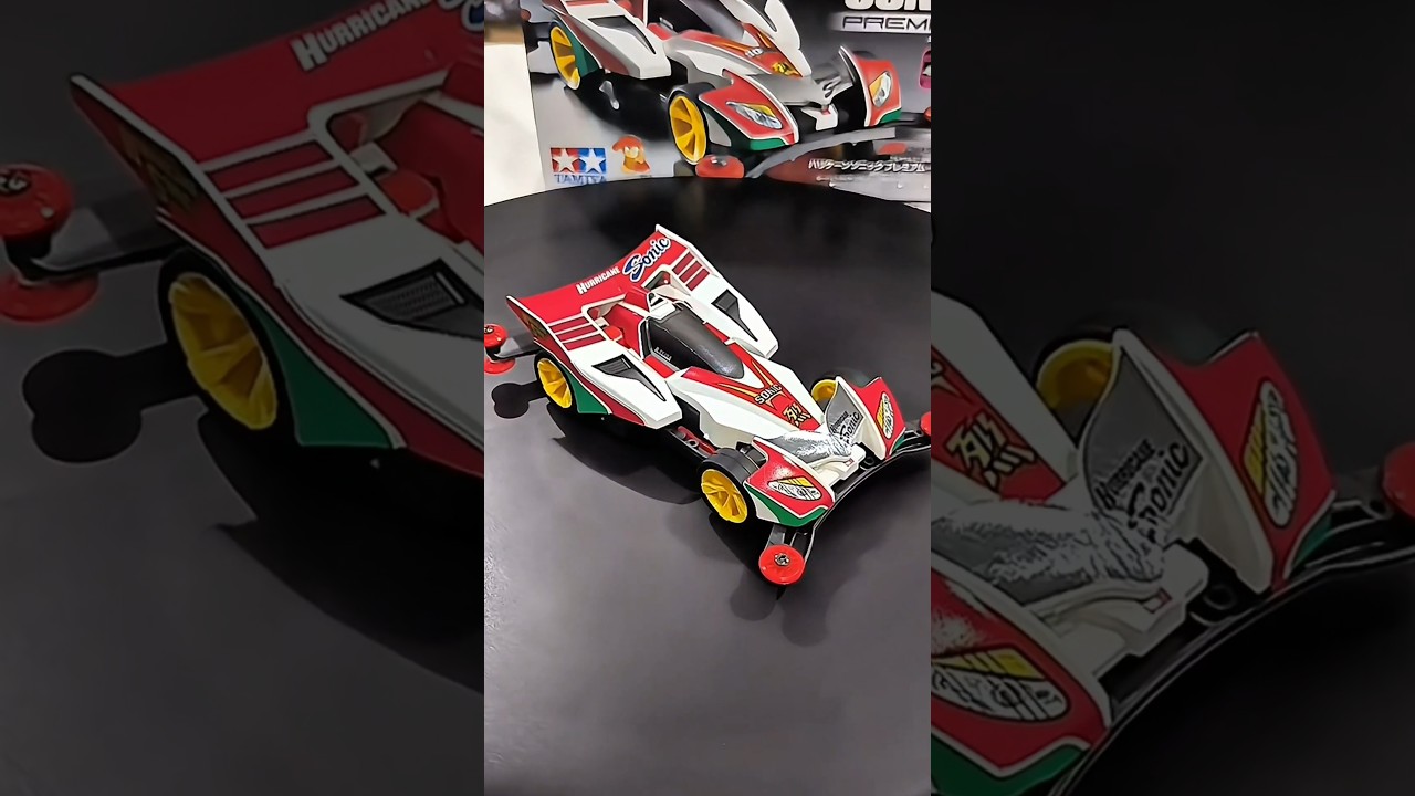 Tamiya - Hurricane Sonic Premium (AR Chassis) 1/32 Scale Fully Cowled Mini 4WD Series