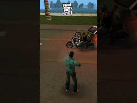 Funny Moment in GTA Vice City 😂 #GTAViceCity #Gaming #GTA