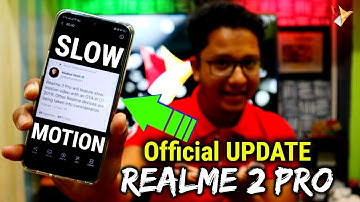 Slow Motion Video on Realme 2 Pro | How To Do It ?? | Official UPDATE | Data Dock