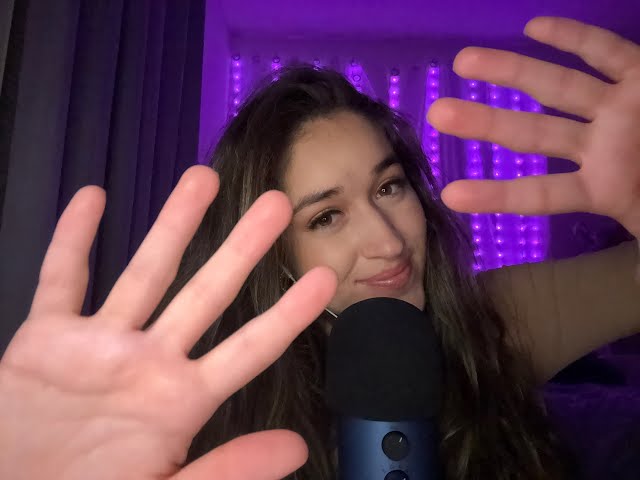 ASMR | 👋🏼 Fast Hand Movements 🤚🏼 With Whispering | ASMR for Sleep Relaxation 😴