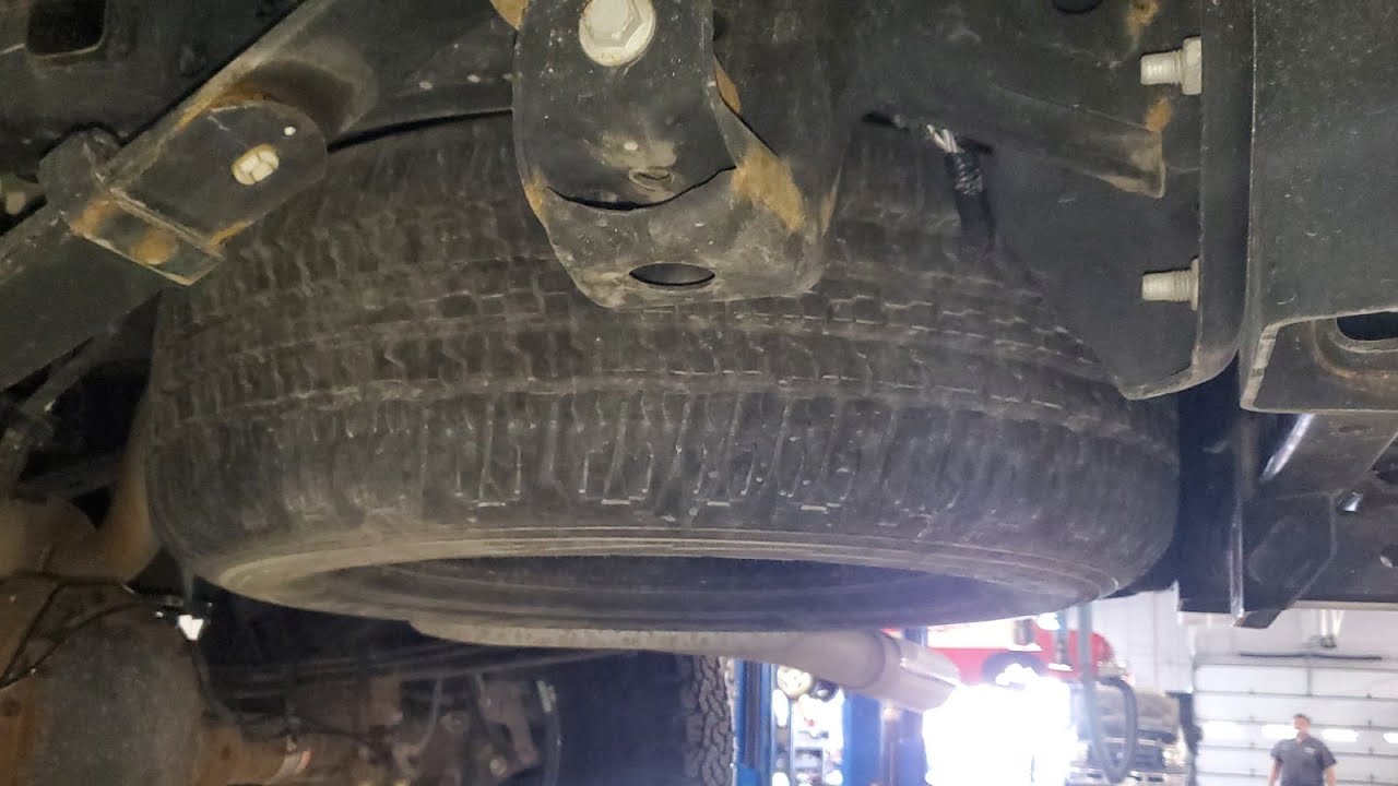 Newer F150 Tire Lock Won't Turn / How spare Tires Were Stollen Before