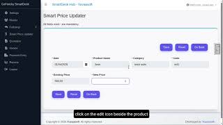 GoFinicky SmartDesk | How to Update Sales Price with Smart Price Updater