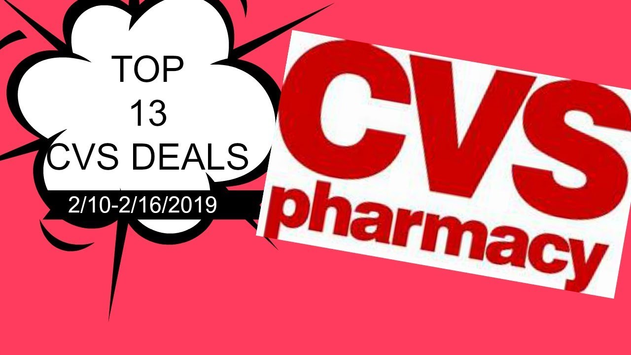 TOP 13 DEALS AT CVS STARTING 2/10/2019 WITH PRINTABLE BREAKDOWN - YouTube