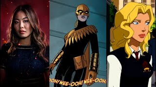 Evolution Of Hawkfirebatgirlflamebirdpoison Ivy In Tv Shows Movies