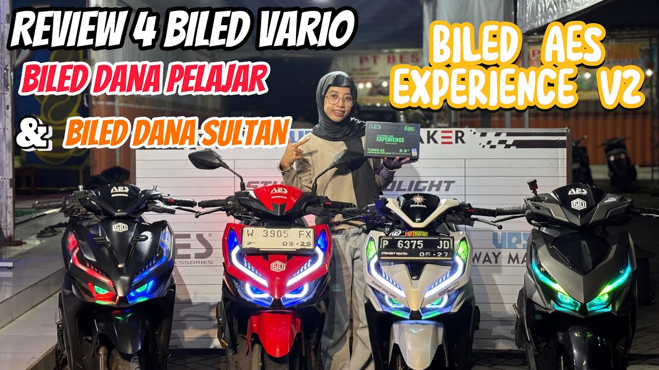 BILED VARIO NEW | BILED AES EXPERINCE V2 | PAKET DANA PELAJAR & SULTAN ...