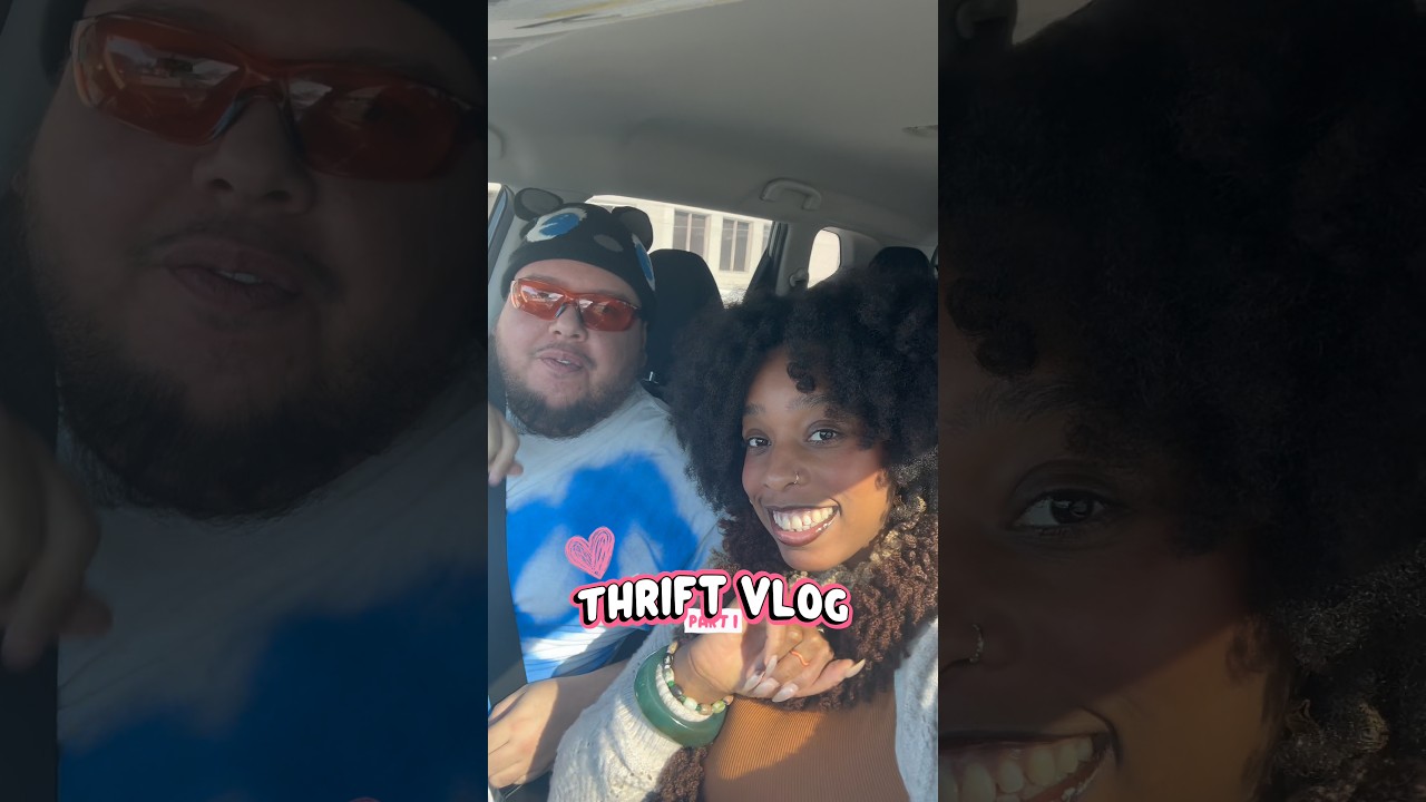 Our First Thrifting Vlog! 🙌🏾🩵