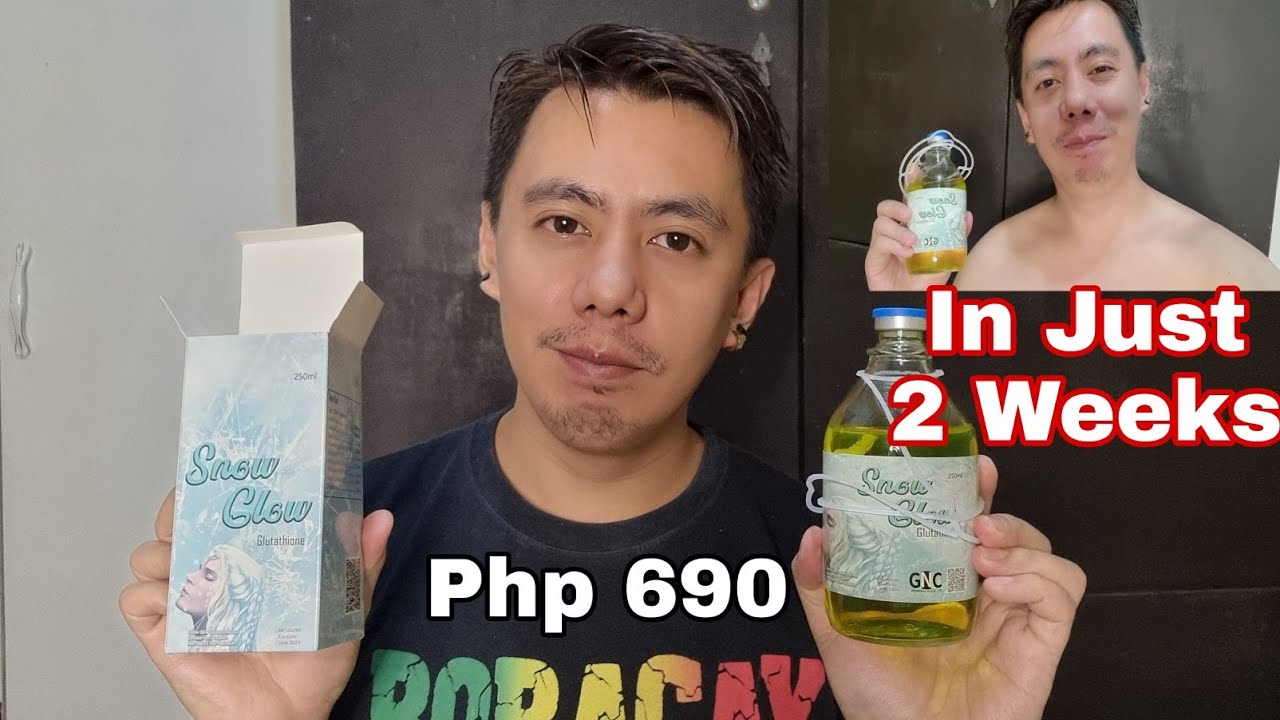 Snow Glow Glutathione & Collagen Gluta Drip with Vitamin C & Nurse Review & Demo