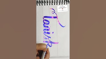 Name Art ❤️ #shots #shorts #trending #viral #viralshorts #viral #nameart #name #handwriting