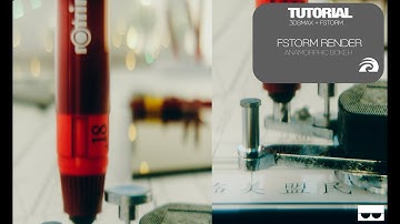 Fstorm Render Anamorphic Bokeh workaround + scene