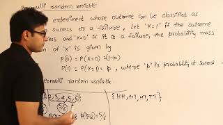 EM | Probability | Random Variables | Bernoulli Random variable | Ravindrababu Ravula