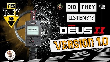 Xp Deus 2 UPDATE  Version 1.0 | Comparing to 0.71 Full-tones | Metal Detecting