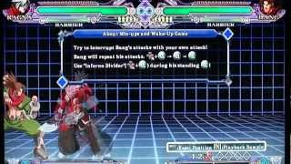 BlazBlue: Continuum Shift Extend - Tutorial Mode Part 8
