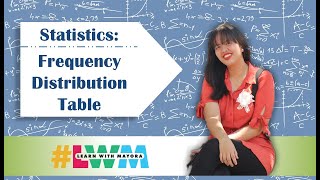 Constructing a Frequency Distribution Table