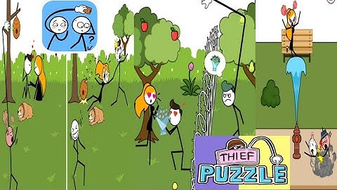 Thiefpuzzle Walkthrough Level=1-30🤔GAMEPLAY{Android/iOS}app #gameing #funny #youtubevideo #gameplay