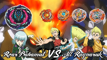 로어 바하무트(바사라) VS 호락,호익 Roar Bahamut VS Kiyama Brothers beyblade Burst DB ベイブレードバーストDB 베이블레이드 버스트DB