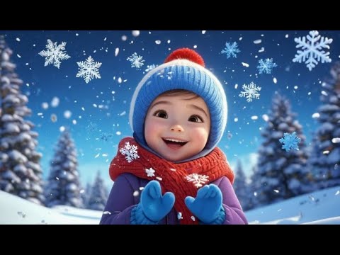 Little Snowflake Dance Christmas Glow | Christmas Nursery Rhyme | Kids ...