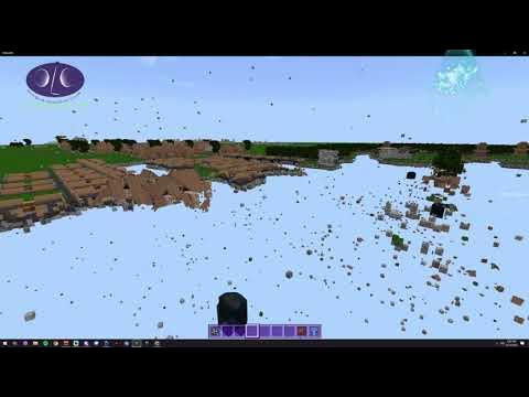 Breaking Minecraft telling 1956 NPCs to explode from 300 blocks away ...
