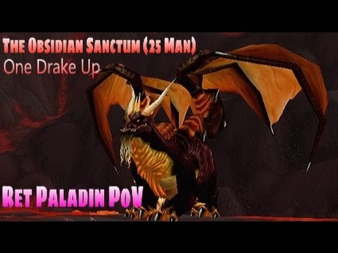 The Obsidian Sanctum (25 Man) | One Drake Up | Ret Paladin POV