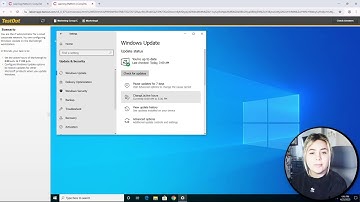 Comptia TestOut 8.5.4 - Configure Windows Update