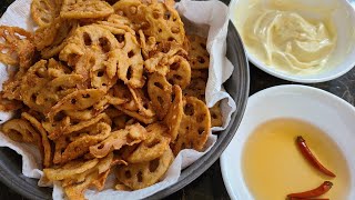 Lotus root chips recipe