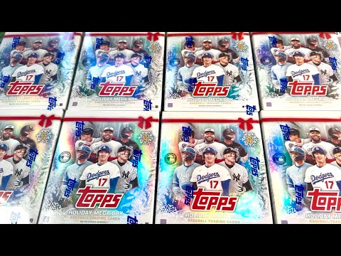 NEW RELEASE!  2026 TOPPS HOLIDAY MEGA BOXES!