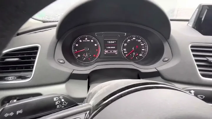 AUDI Q3 SETTING TIME AND DATE