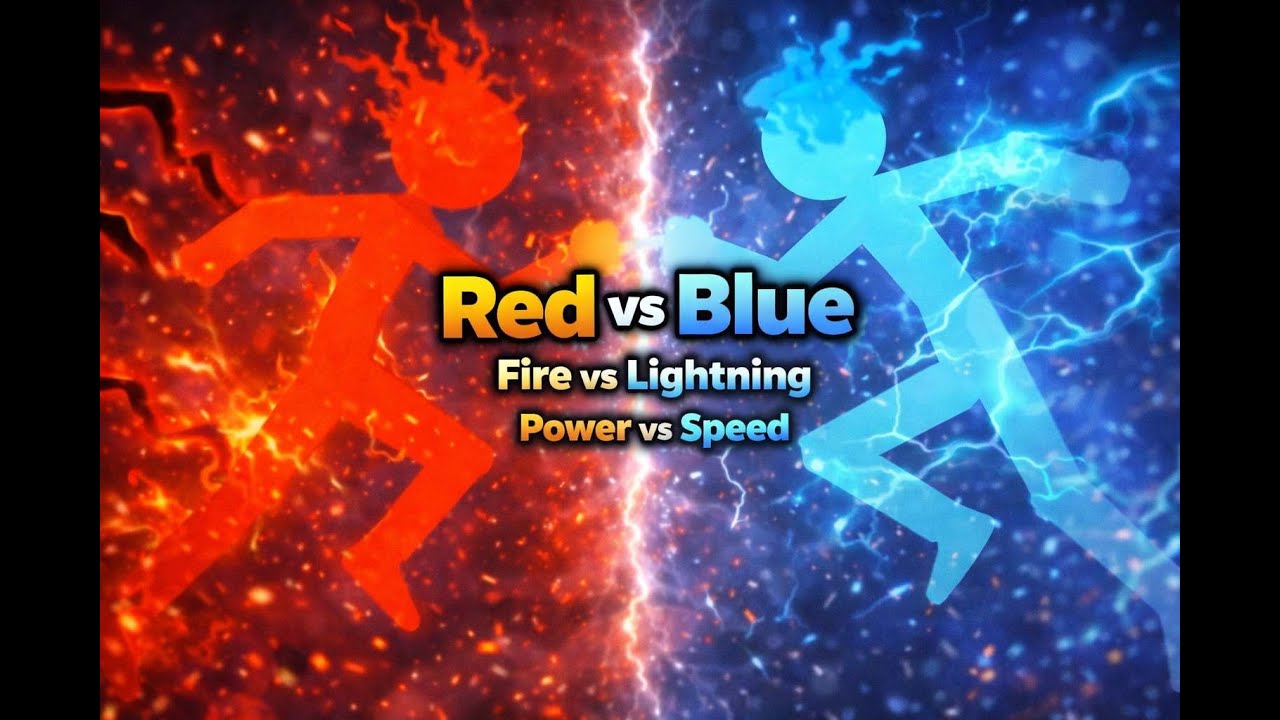 BLUE VS RED // STICKNODES ANIMATION + project giveaway