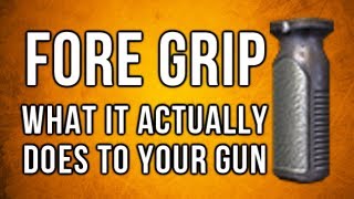 Black Ops 2 In Depth - Fore Grip - What it actually does to your gun!