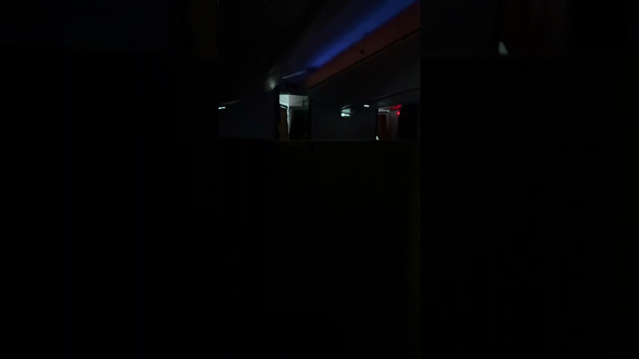 Etihad 787 Business Class at Night 