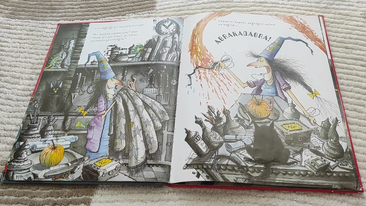 Vini ile Vilbur ve Sihirli Değnek 🪄🪄- İş Bankası Kültür Yayınları- Sesli Masallar- resimli Masallar