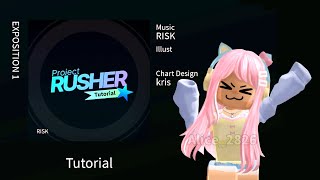 Project: RUSHER | Roblox | Tutorial Level Gameplay screenshot 4