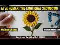 AI vs Human: The Heart of Embroidery 🌻 | Why AI can't replace Artists